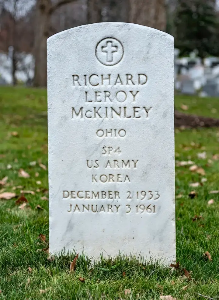 Могила Ричарда Лероя Маккинли.