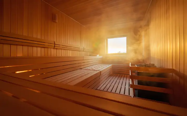 Сауна.