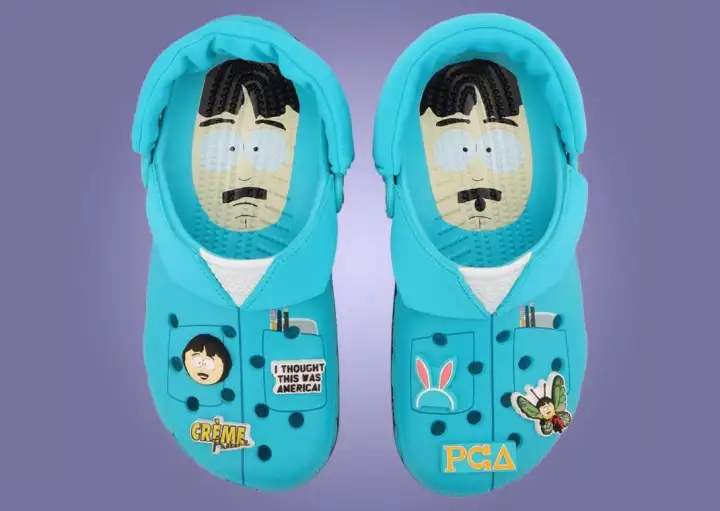 Crocs с Рэнди Маршем - вид сверху.