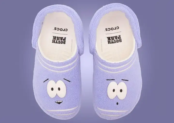 Crocs с Полотенчиком - вид сверху.