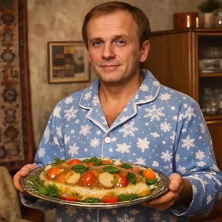 Заливная рыба из «Иронии судьбы».