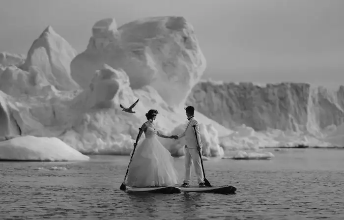 Фотография Мэдди Мэй из Adventure Instead, сделанная в Гренландии.