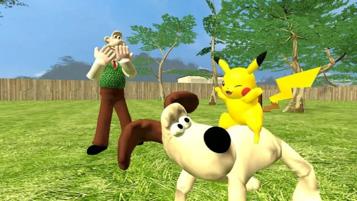 Студия Aardman известна своим эксцентричным стилем.