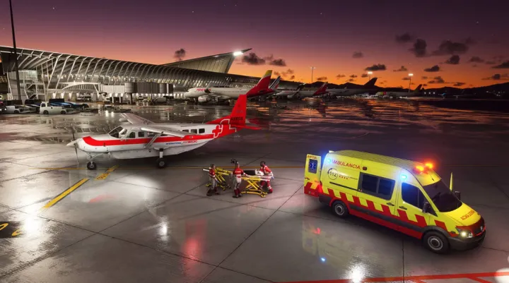 Теперь аэропорты должны работать нормально.