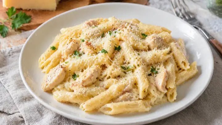 Сливочная паста за 10 минут