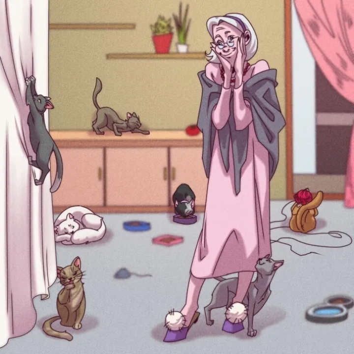 Та самая гордая с единственно правильным мнением.