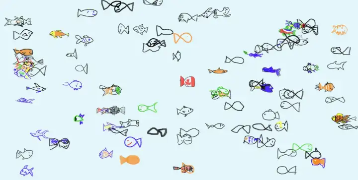 Сам виртуальный аквариум.