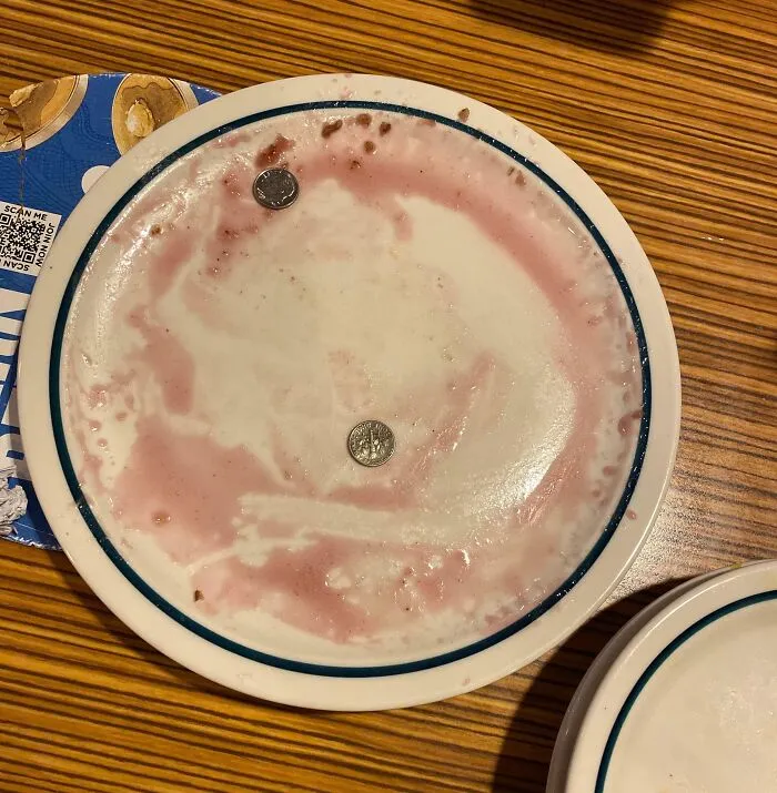 «Мне оставили чаевые вот так».