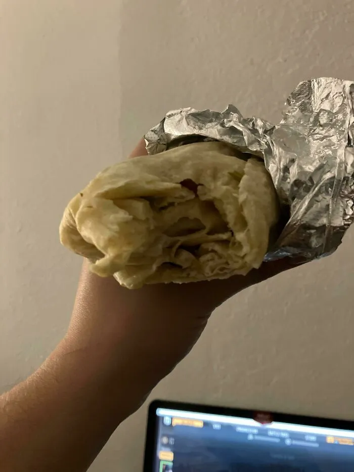 «Буррито без начинки, как вам такое?»