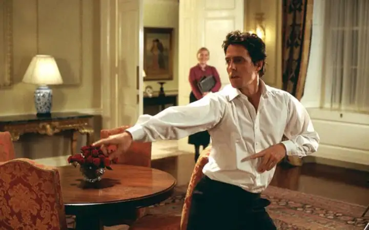 Танец Хью Гранта.