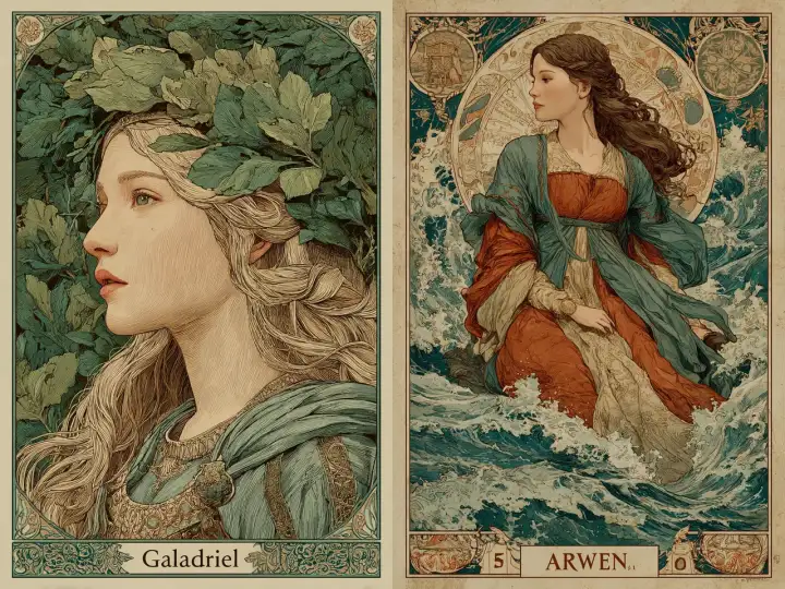 Галадриэль и Арвен.
