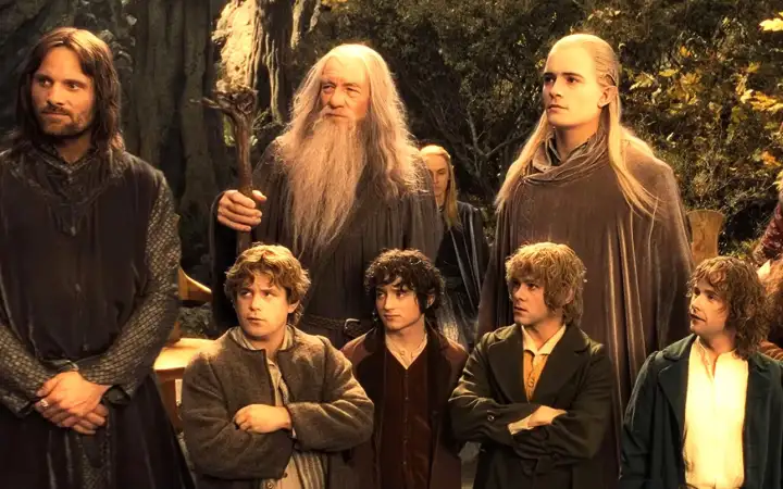 Кадр из фильма «Властелин колец: Братство Кольца».