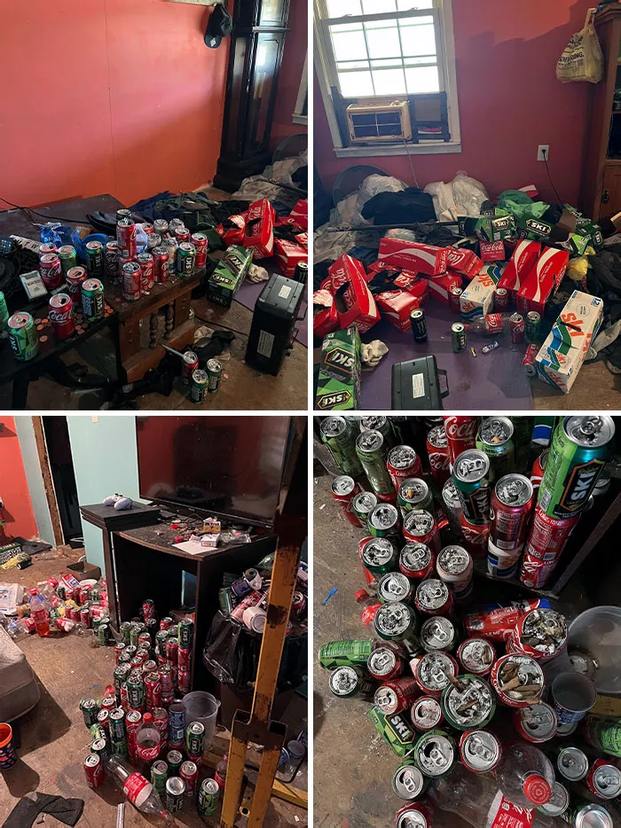 «Мой зять живет в моем доме, и это его комната».