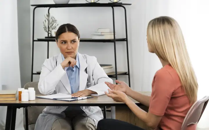 Прием у врача.