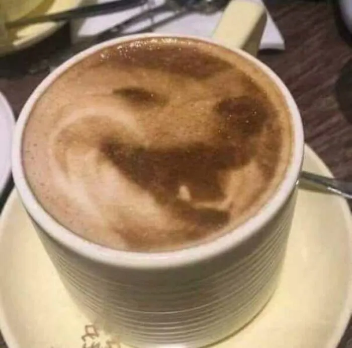 Чертовски хороший кофе.