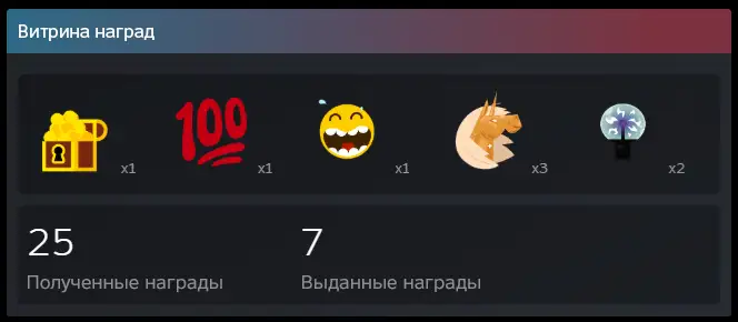 Новая витрина для наград.