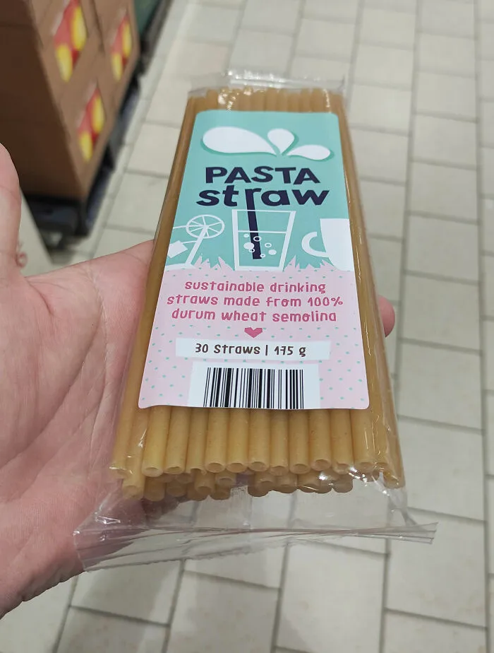 Еще один вид экологичных трубочек.