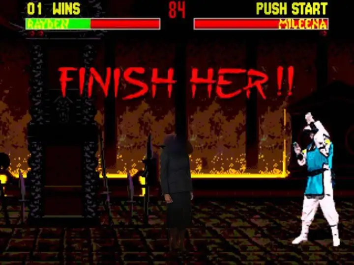 Мелания в Mortal Combat.