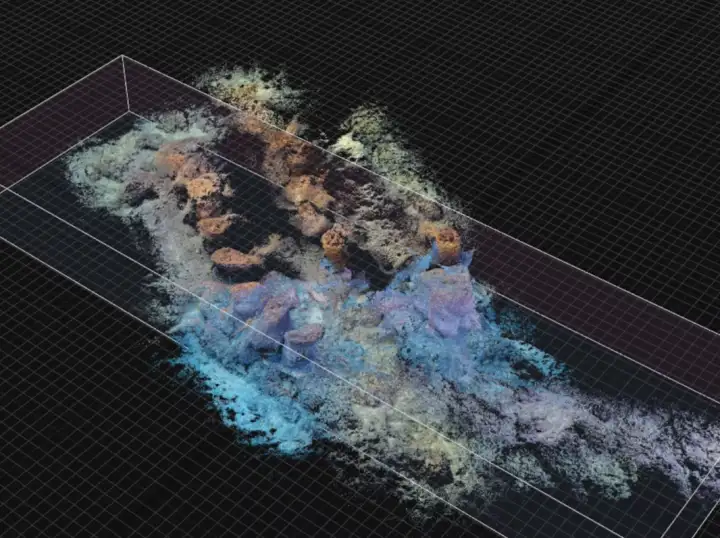 Порт (изображенный на этой 3D-визуализации) когда-то находился на побережье Египта, но из-за береговой эрозии теперь находится в море.